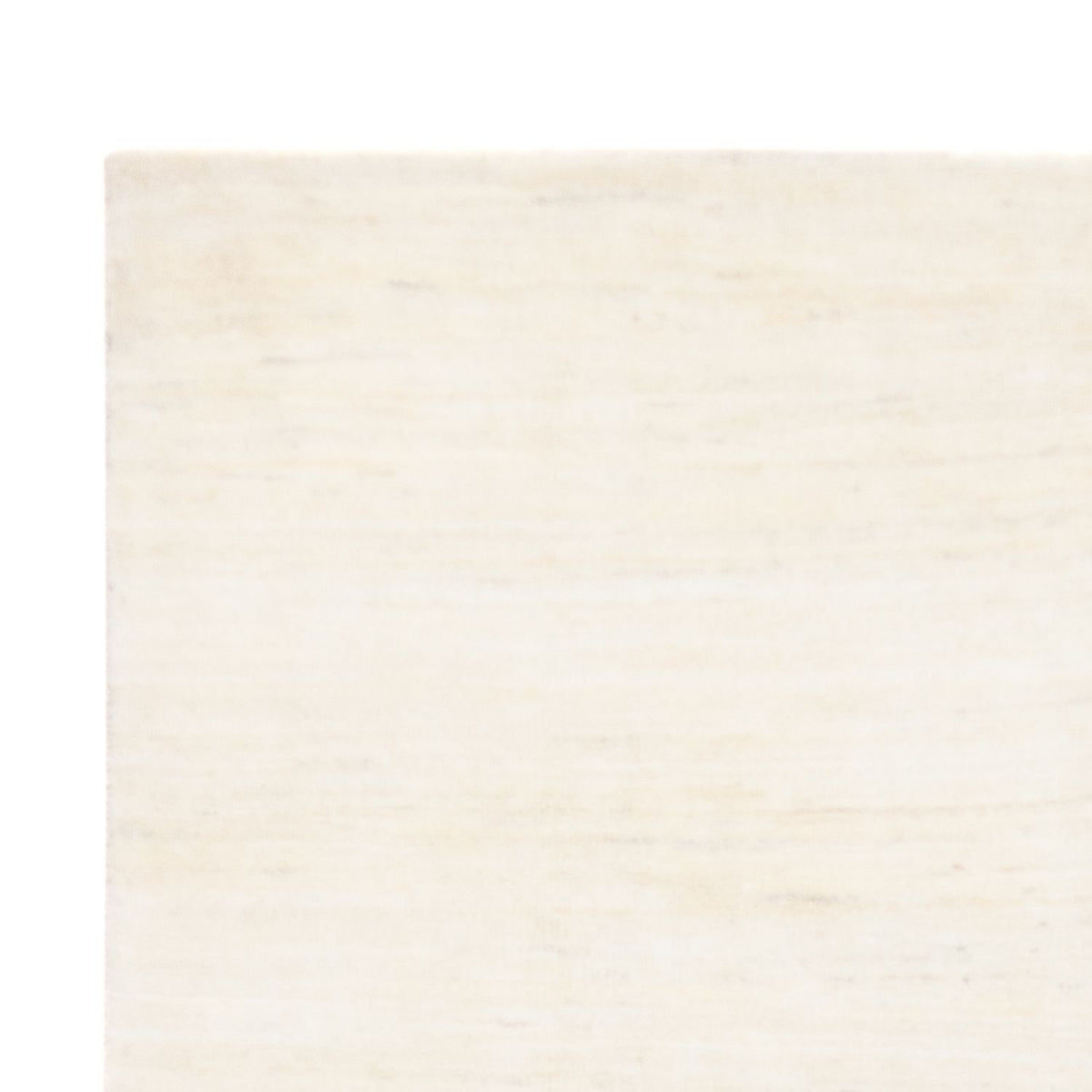 Gabbeh Persisch Teppich 183x255cm - Perserteppich Wollteppich - weiß