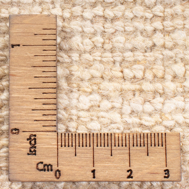 Gabbeh Persisch Teppich 183x255cm - Perserteppich Wollteppich - weiß
