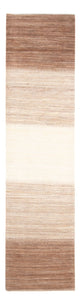 Gabbeh Persisch Teppich 78x333cm - Perserteppich Wollteppich - natur