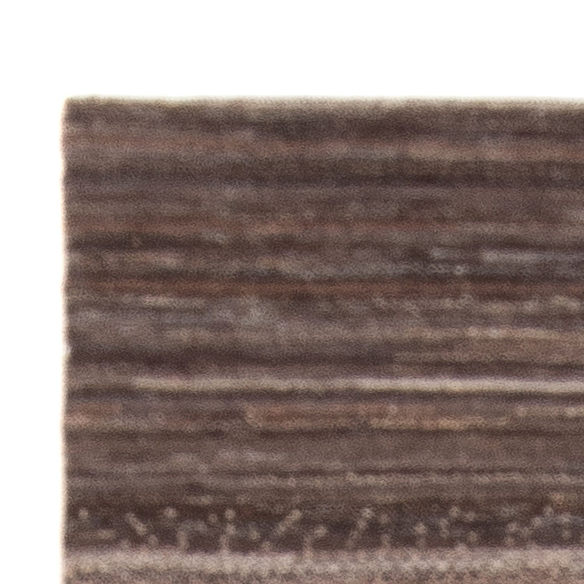 Gabbeh Persisch Teppich 85x242cm - Perserteppich Wollteppich - natur