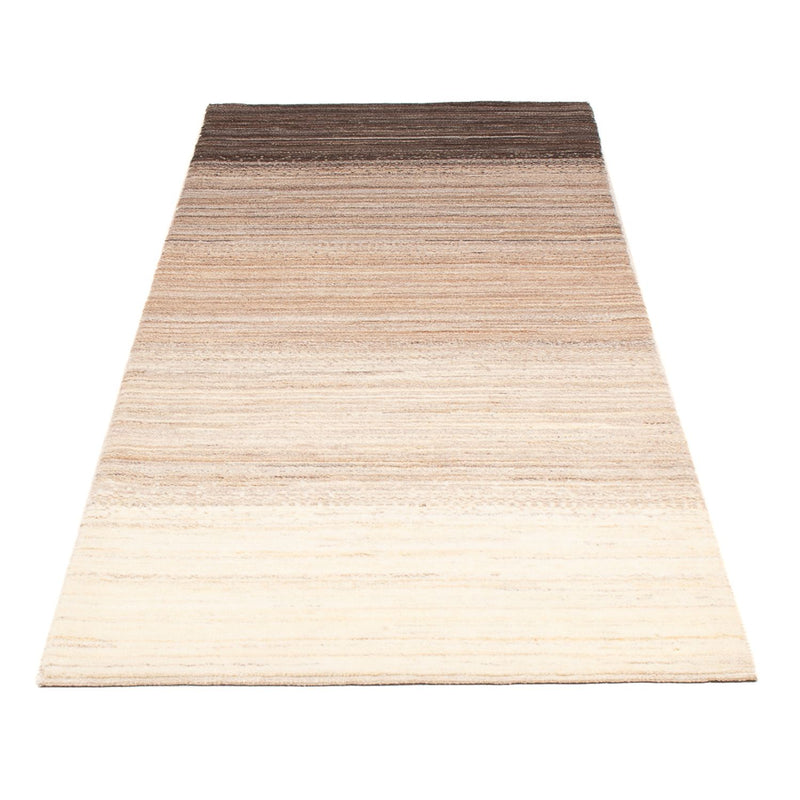 Gabbeh Persisch Teppich 85x242cm - Perserteppich Wollteppich - natur
