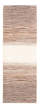 Gabbeh Persisch Teppich 87x247cm - Perserteppich Wollteppich - natur