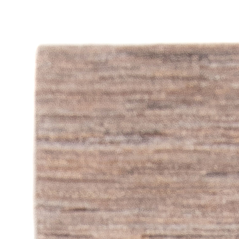 Gabbeh Persisch Teppich 87x247cm - Perserteppich Wollteppich - natur