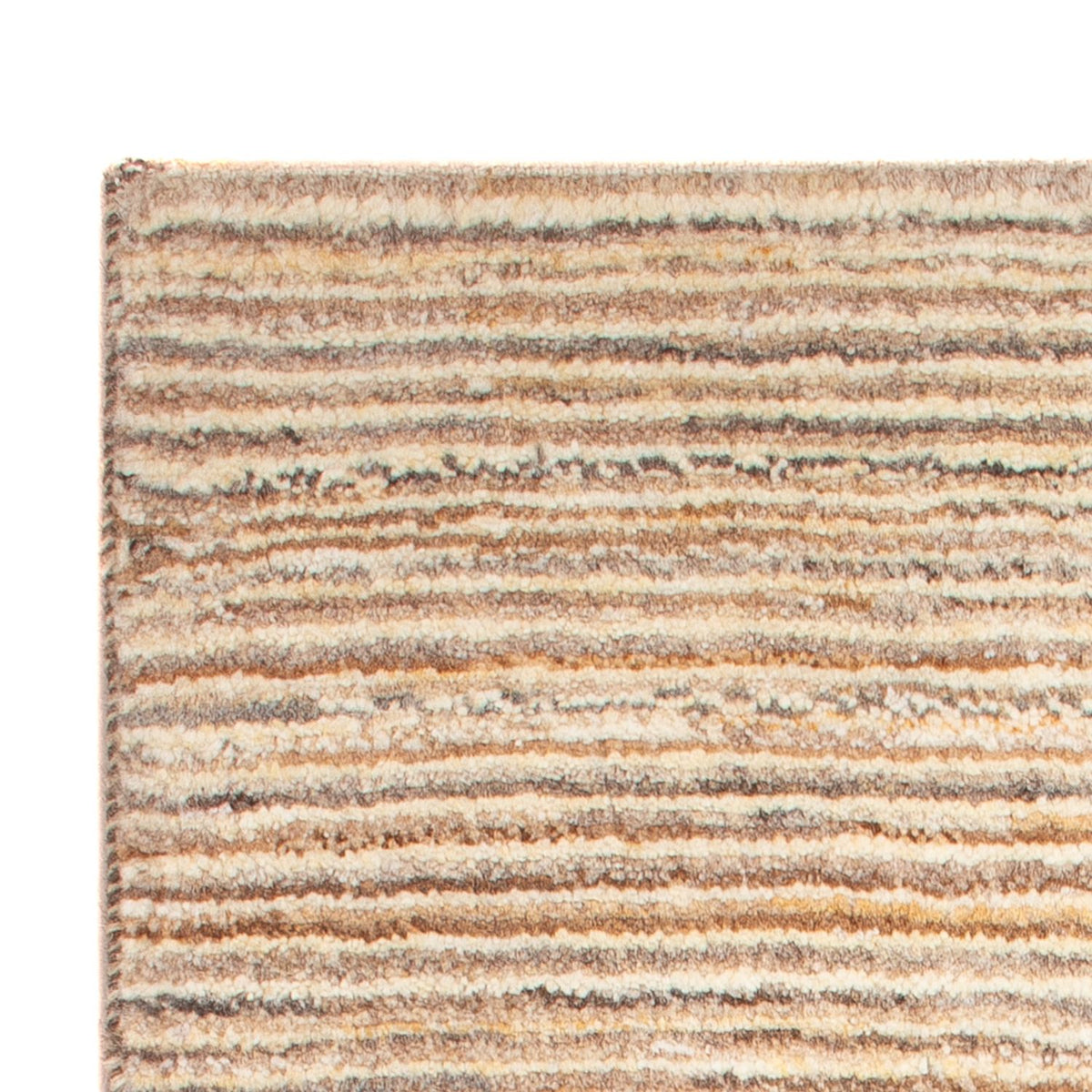 Gabbeh Persisch Teppich 60x92cm - Perserteppich Wollteppich - hellbeige