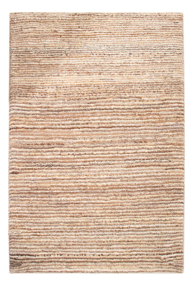 Gabbeh Persisch Teppich 60x91cm - Perserteppich Wollteppich - hellbeige