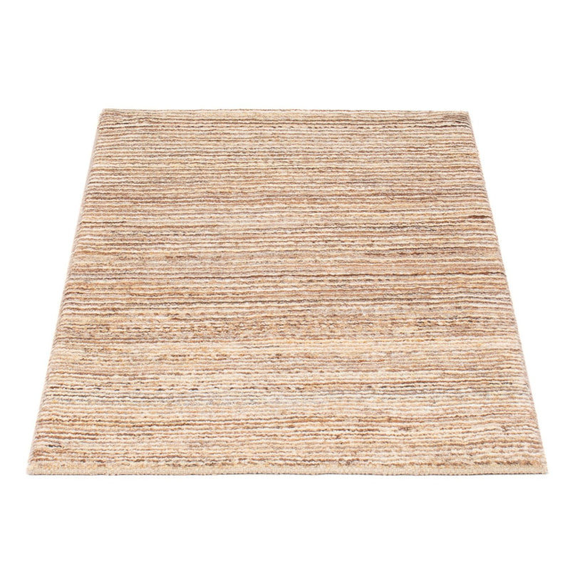 Gabbeh Persisch Teppich 60x91cm - Perserteppich Wollteppich - hellbeige