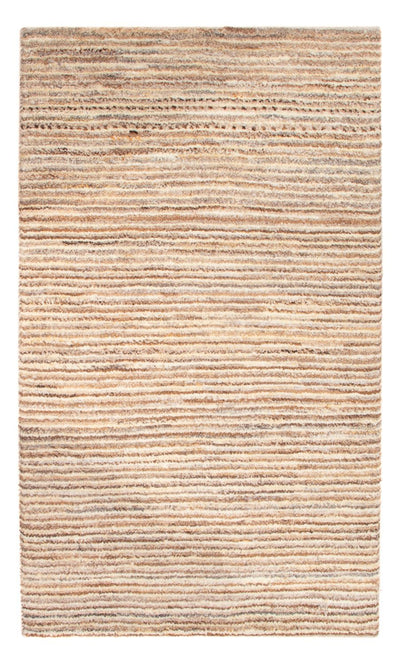 Gabbeh Persisch Teppich 60x94cm - Perserteppich Wollteppich - hellbeige