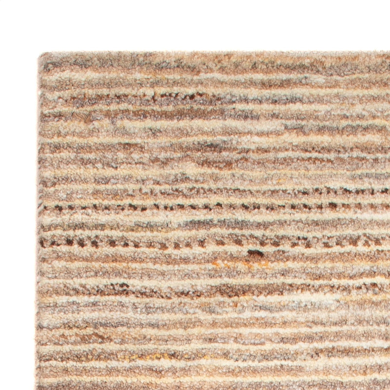Gabbeh Persisch Teppich 60x94cm - Perserteppich Wollteppich - hellbeige