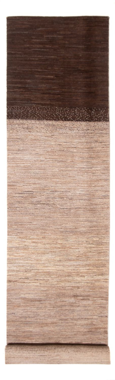 Gabbeh Persisch Teppich 103x500cm - Perserteppich Wollteppich - natur