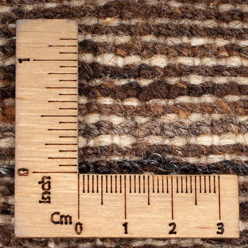 Gabbeh Persisch Teppich 103x500cm - Perserteppich Wollteppich - natur