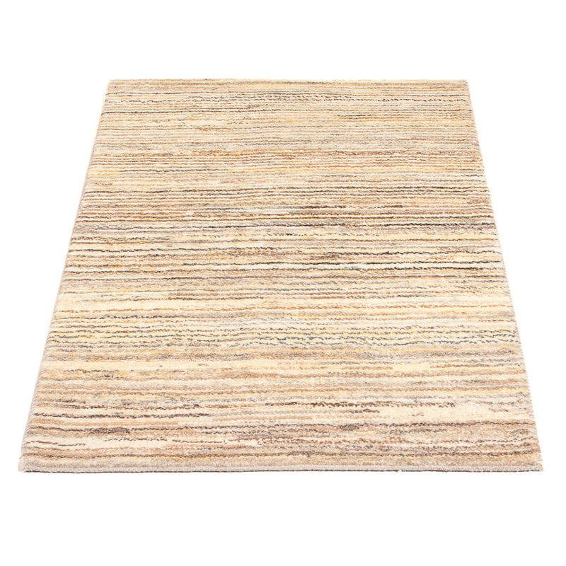 Gabbeh Persisch Teppich 60x95cm - Perserteppich Wollteppich - hellbeige