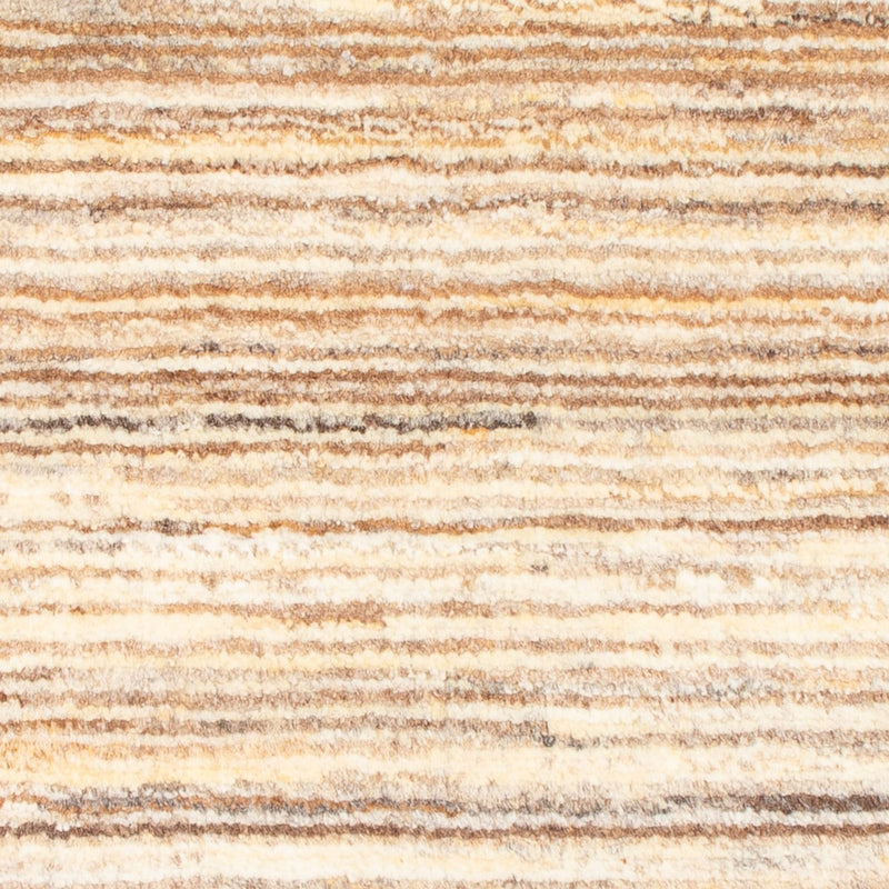 Gabbeh Persisch Teppich 58x96cm - Perserteppich Wollteppich - hellbeige