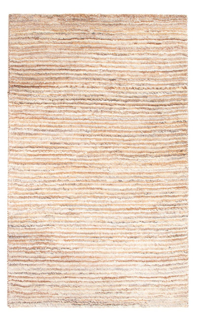 Gabbeh Persisch Teppich 60x94cm - Perserteppich Wollteppich - hellbeige