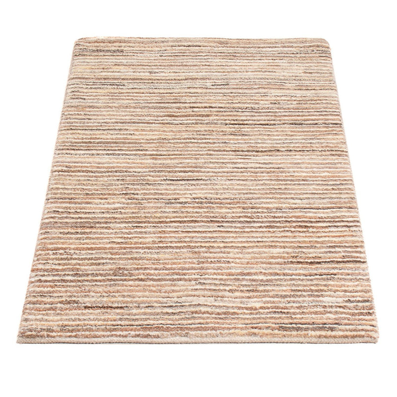 Gabbeh Persisch Teppich 57x94cm - Perserteppich Wollteppich - hellbeige