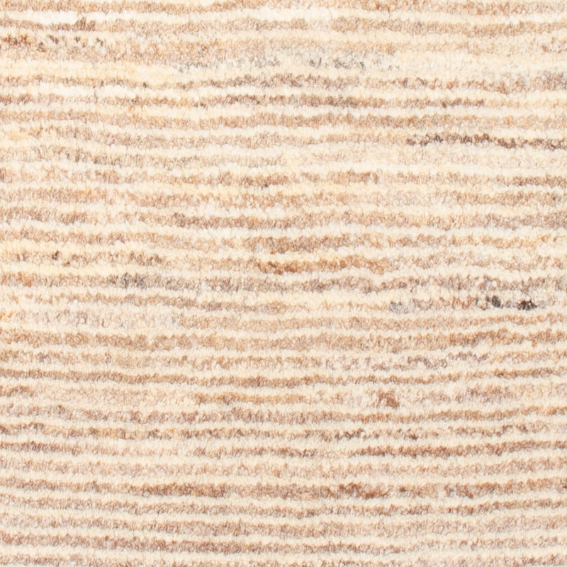 Gabbeh Persisch Teppich 61x92cm - Perserteppich Wollteppich - hellbeige