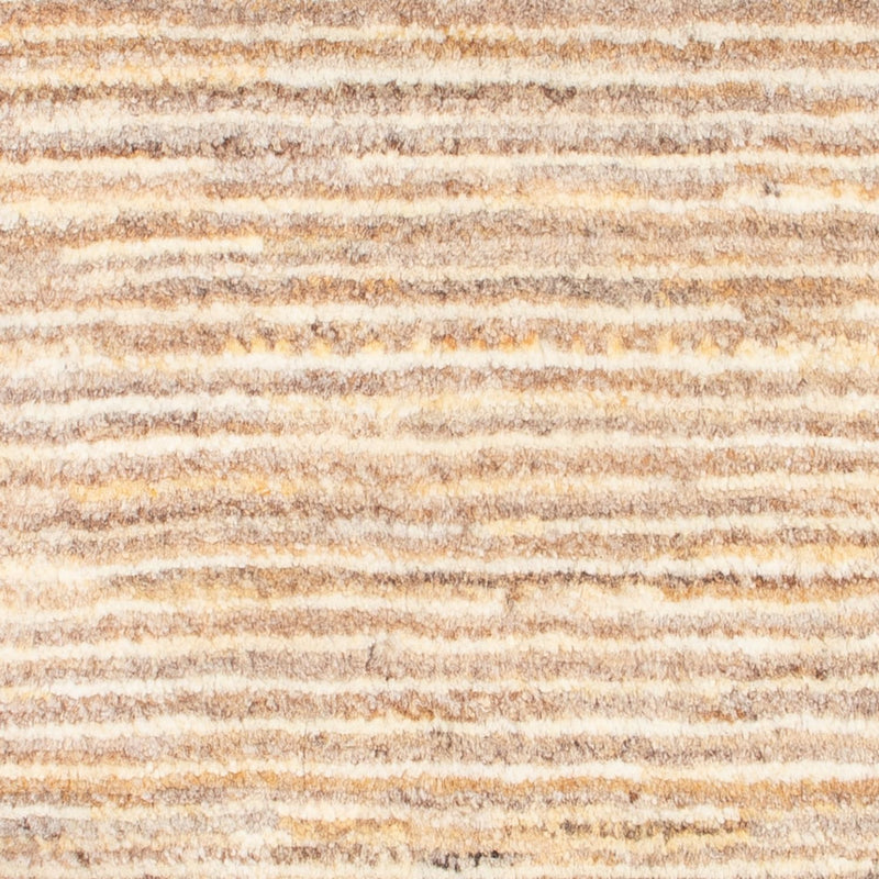 Gabbeh Persisch Teppich 58x90cm - Perserteppich Wollteppich - dunkelbeige