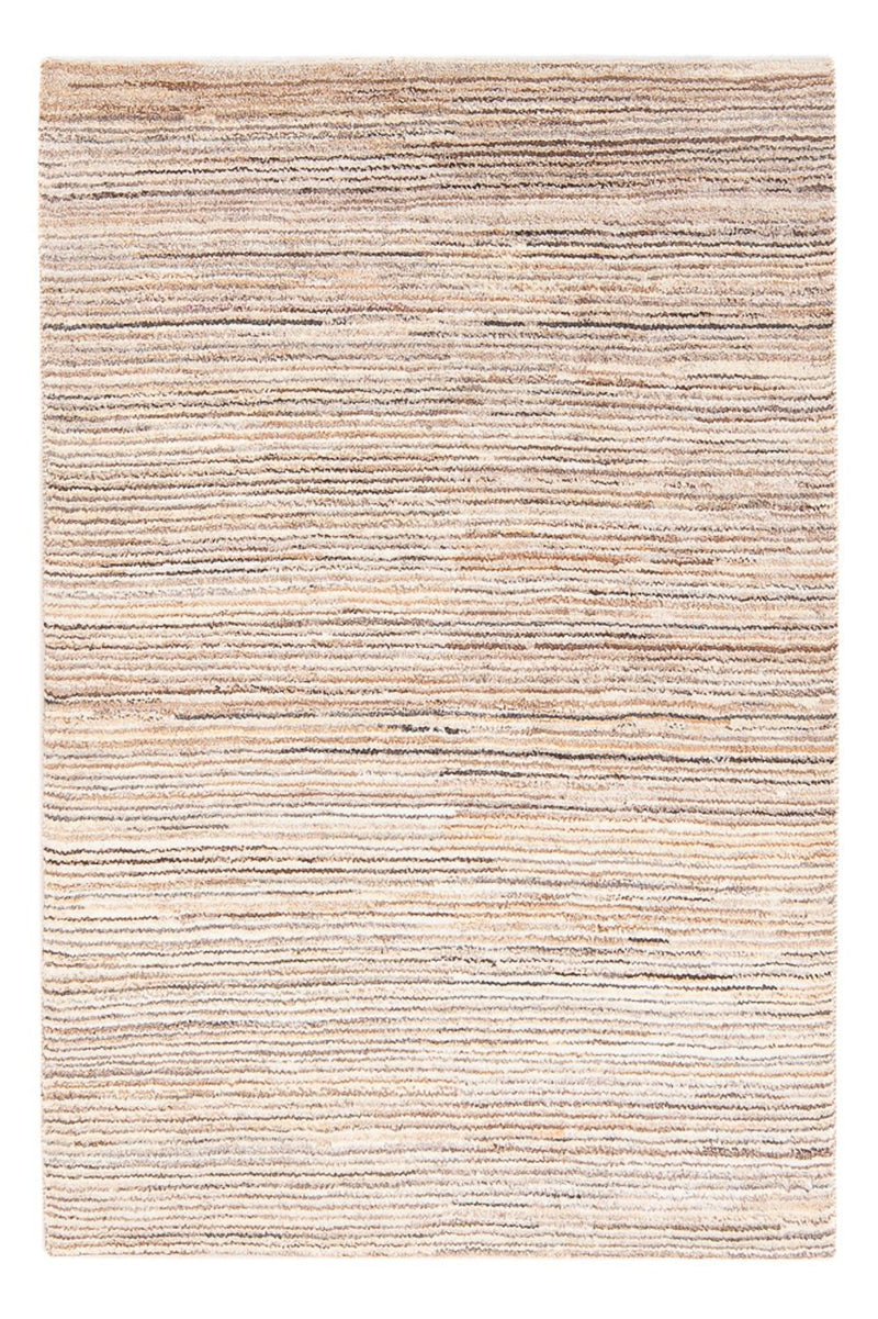 Gabbeh Persisch Teppich 96x145cm - Perserteppich Wollteppich - hellbeige