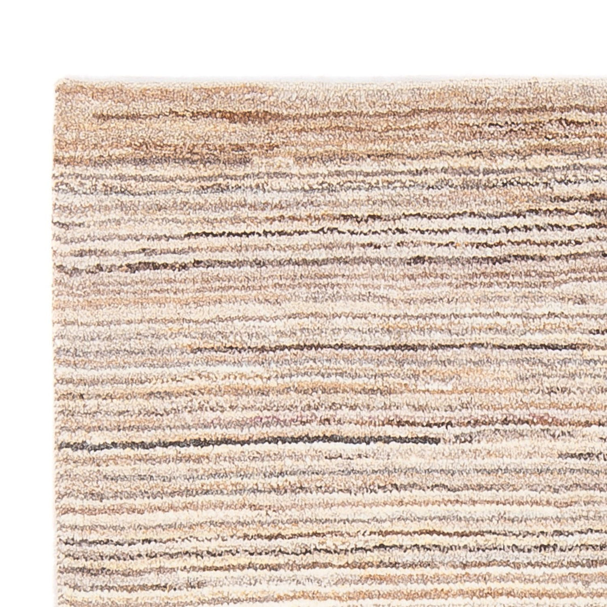 Gabbeh Persisch Teppich 96x145cm - Perserteppich Wollteppich - hellbeige