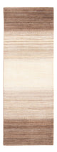 Gabbeh Persisch Teppich 82x245cm - Perserteppich Wollteppich - natur