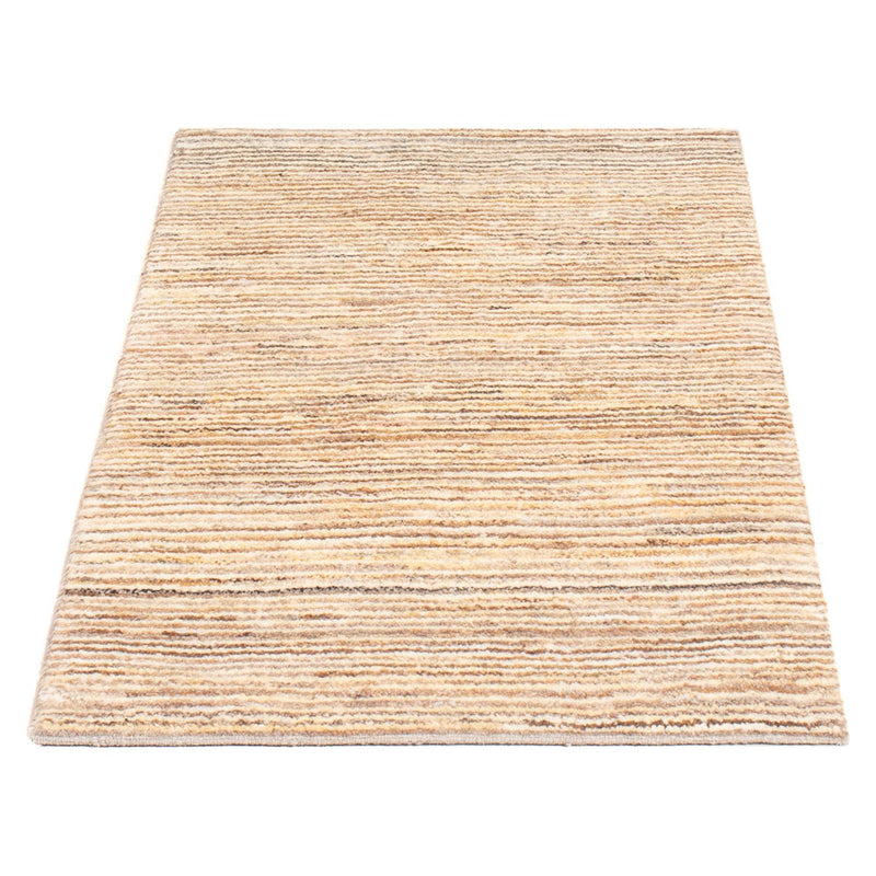 Gabbeh Persisch Teppich 57x91cm - Perserteppich Wollteppich - dunkelbeige