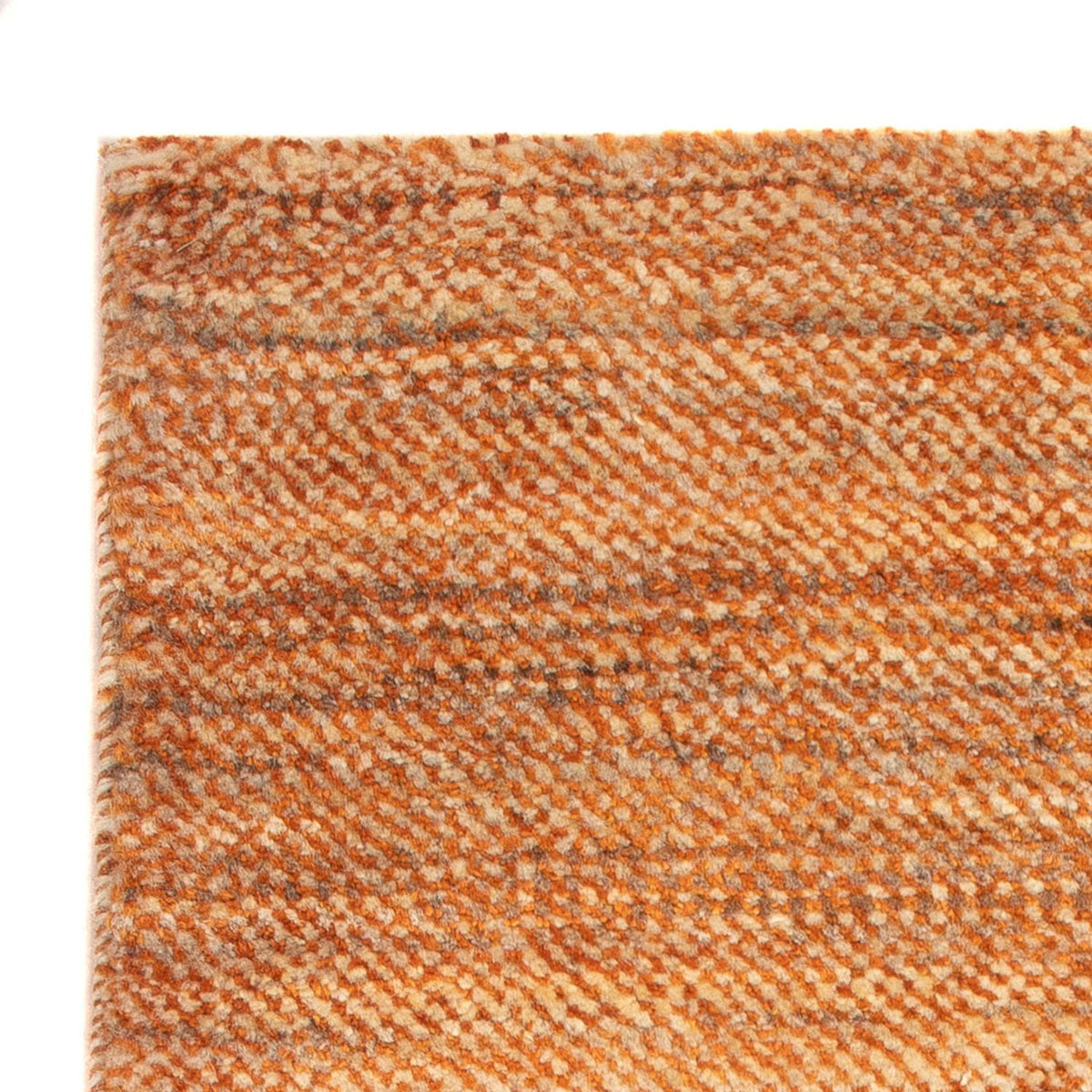 Gabbeh Persisch Teppich 60x94cm - Perserteppich Wollteppich - orange