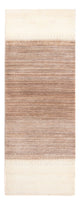 Gabbeh Persisch Teppich 86x239cm - Perserteppich Wollteppich - natur