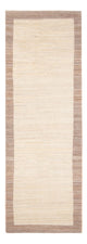Gabbeh Persisch Teppich 90x280cm - Perserteppich Wollteppich - natur