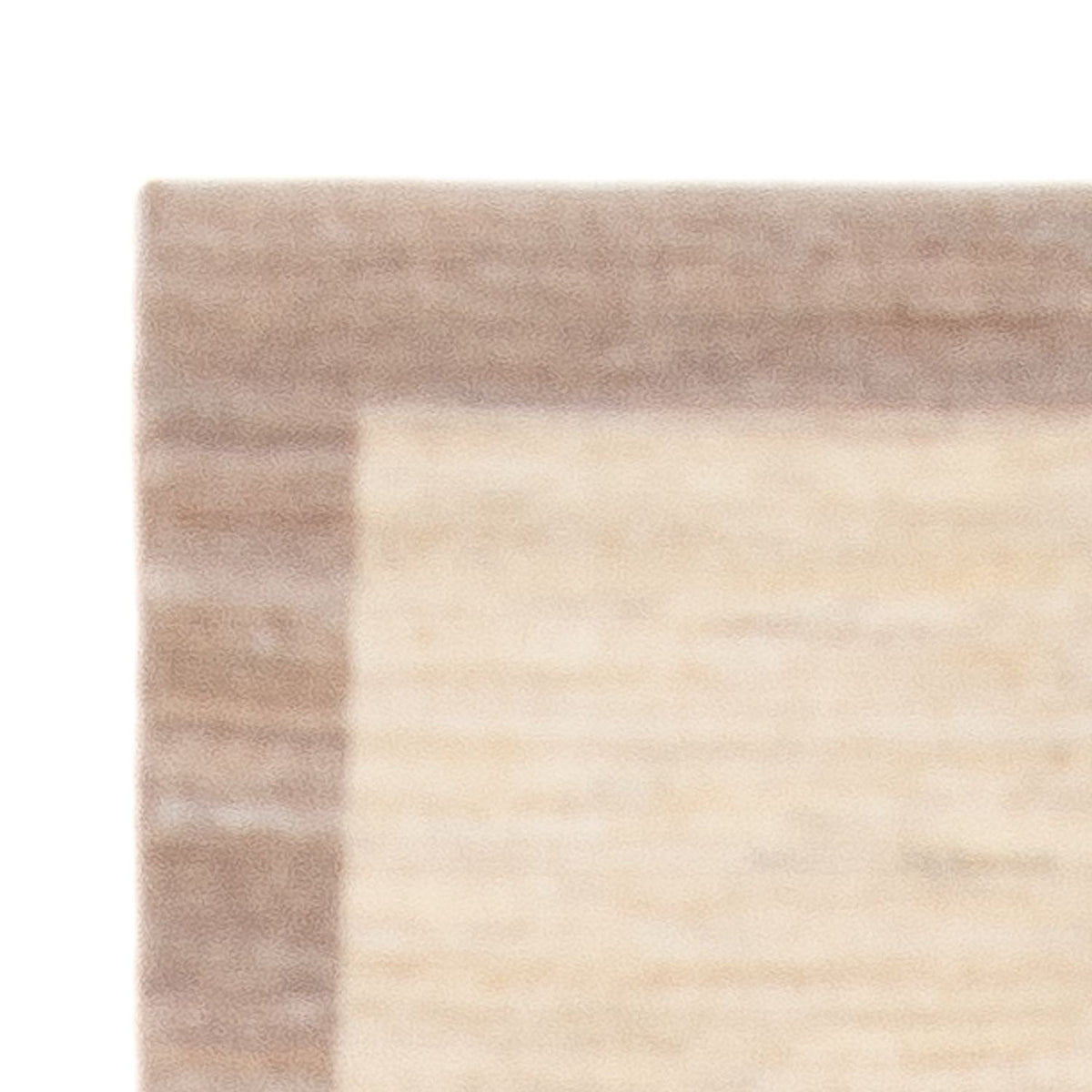 Gabbeh Persisch Teppich 90x280cm - Perserteppich Wollteppich - natur