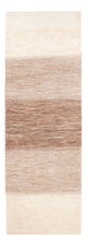 Gabbeh Persisch Teppich 85x268cm - Perserteppich Wollteppich - natur