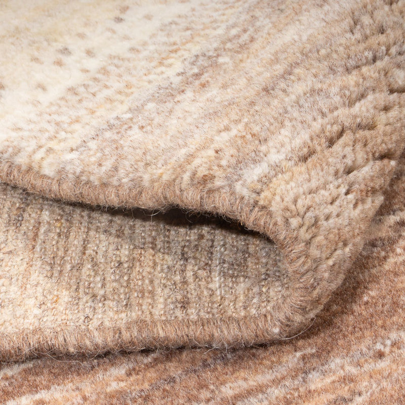 Gabbeh Persisch Teppich 85x268cm - Perserteppich Wollteppich - natur