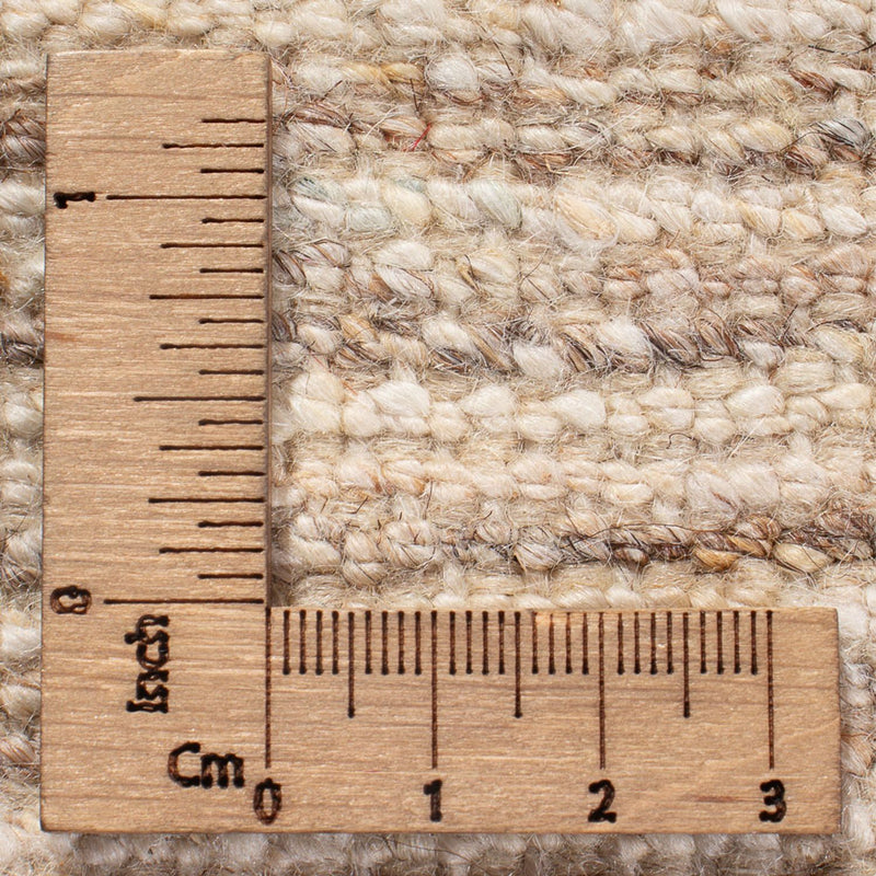 Gabbeh Persisch Teppich 102x147cm - Perserteppich Wollteppich - hellbeige