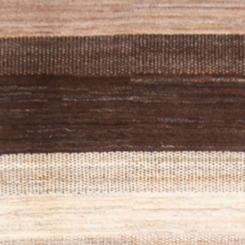 Gabbeh Persisch Teppich 110x346cm - Perserteppich Wollteppich - natur
