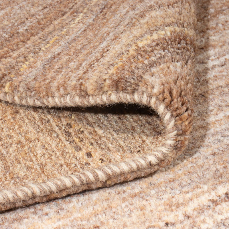 Gabbeh Persisch Teppich 110x346cm - Perserteppich Wollteppich - natur