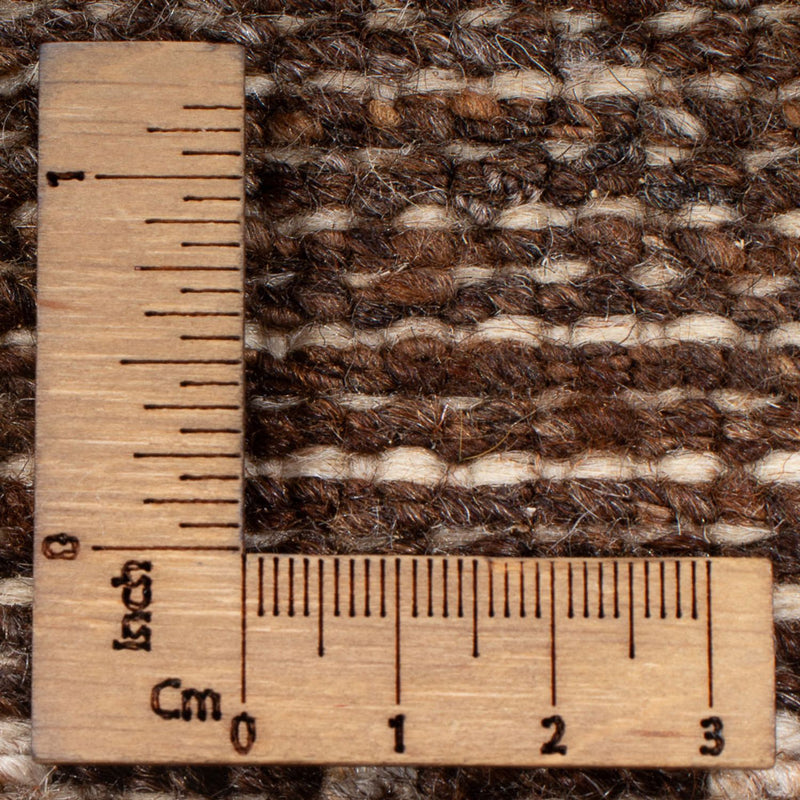 Gabbeh Persisch Teppich 110x346cm - Perserteppich Wollteppich - natur