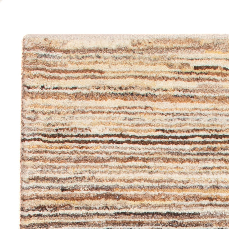 Gabbeh Persisch Teppich 60x94cm - Perserteppich Wollteppich - dunkelbeige