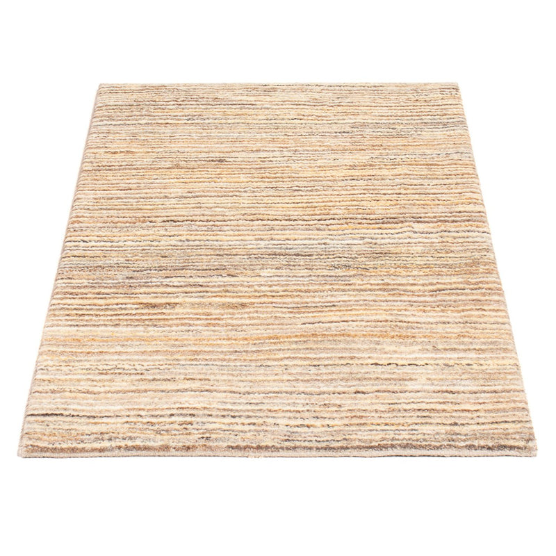 Gabbeh Persisch Teppich 60x93cm - Perserteppich Wollteppich - dunkelbeige