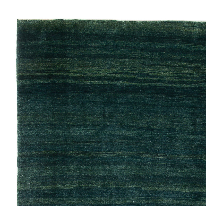 Gabbeh Persisch Teppich 335x380cm - Perserteppich Wollteppich - dunkelgrün