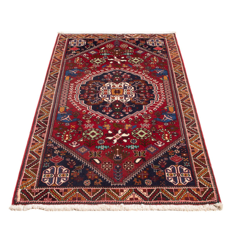 Ghashghai Teppich 75x150cm - Perserteppich - rot