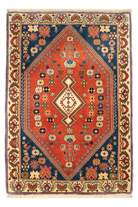 Kaschkuli Teppich 80x117cm - Perserteppich - rot – product image