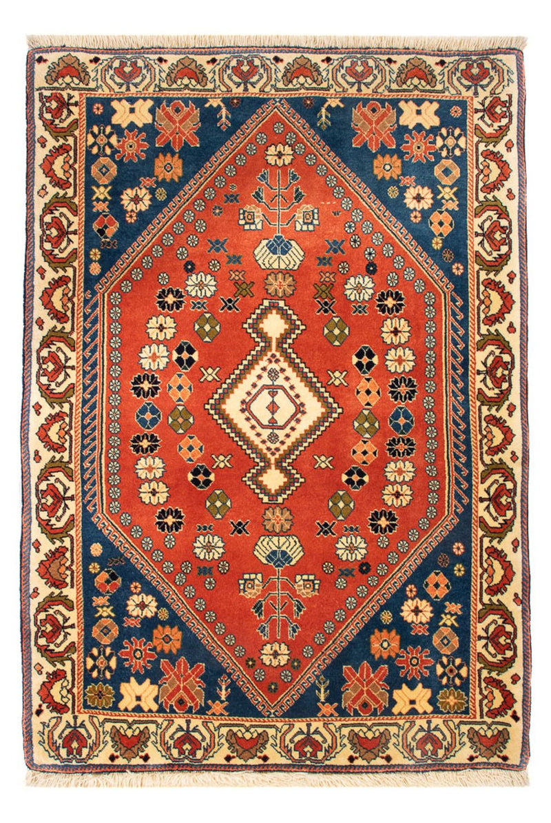Kaschkuli Teppich 80x117cm - Perserteppich - rot