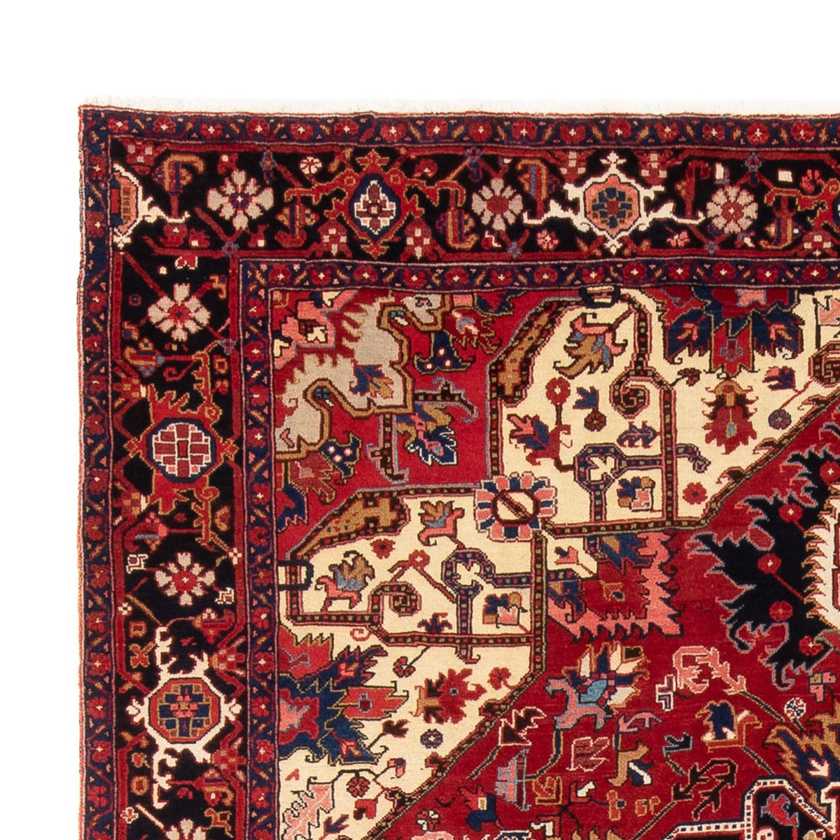 Heriz Teppich 250x335cm - Perserteppich - rot