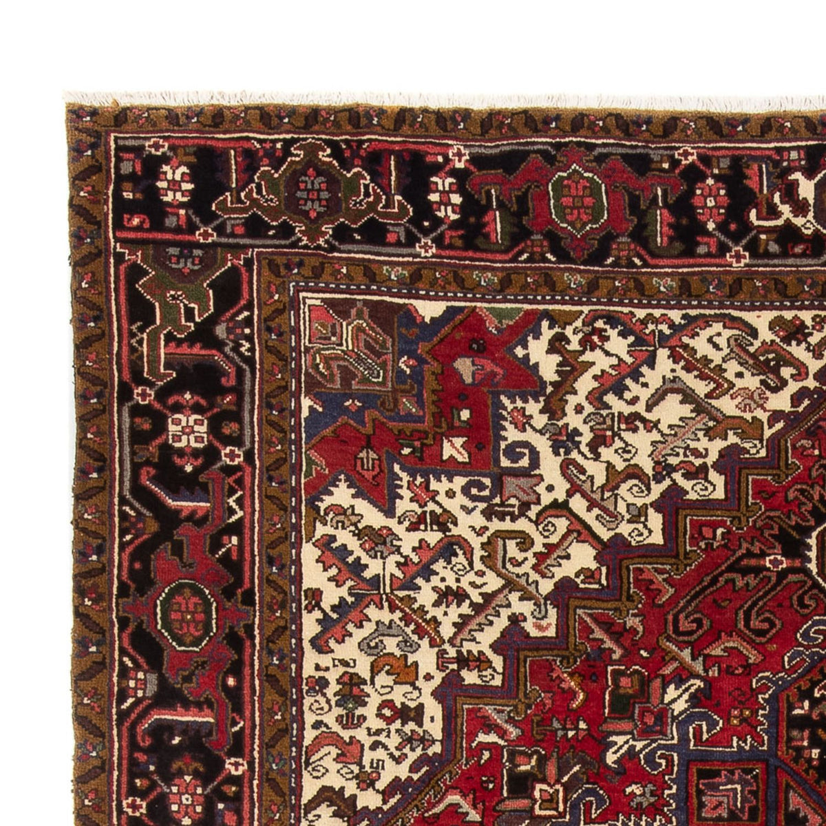 Heriz Teppich 255x334cm - Perserteppich - creme