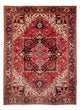 Heriz Teppich 240x337cm - Perserteppich - hellrot