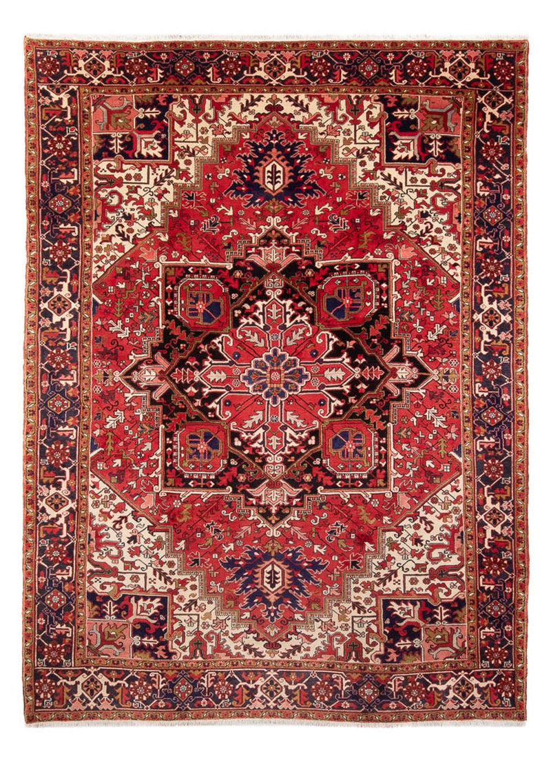 Heriz Teppich 240x337cm - Perserteppich - hellrot