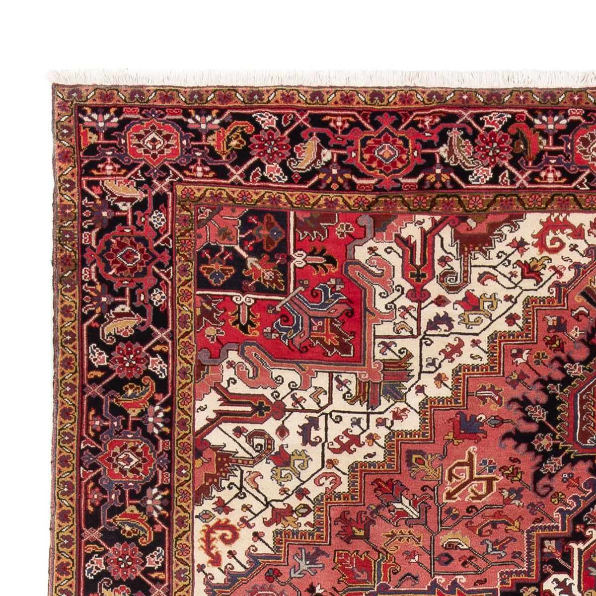 Heriz Teppich 260x363cm - Perserteppich - hellrot