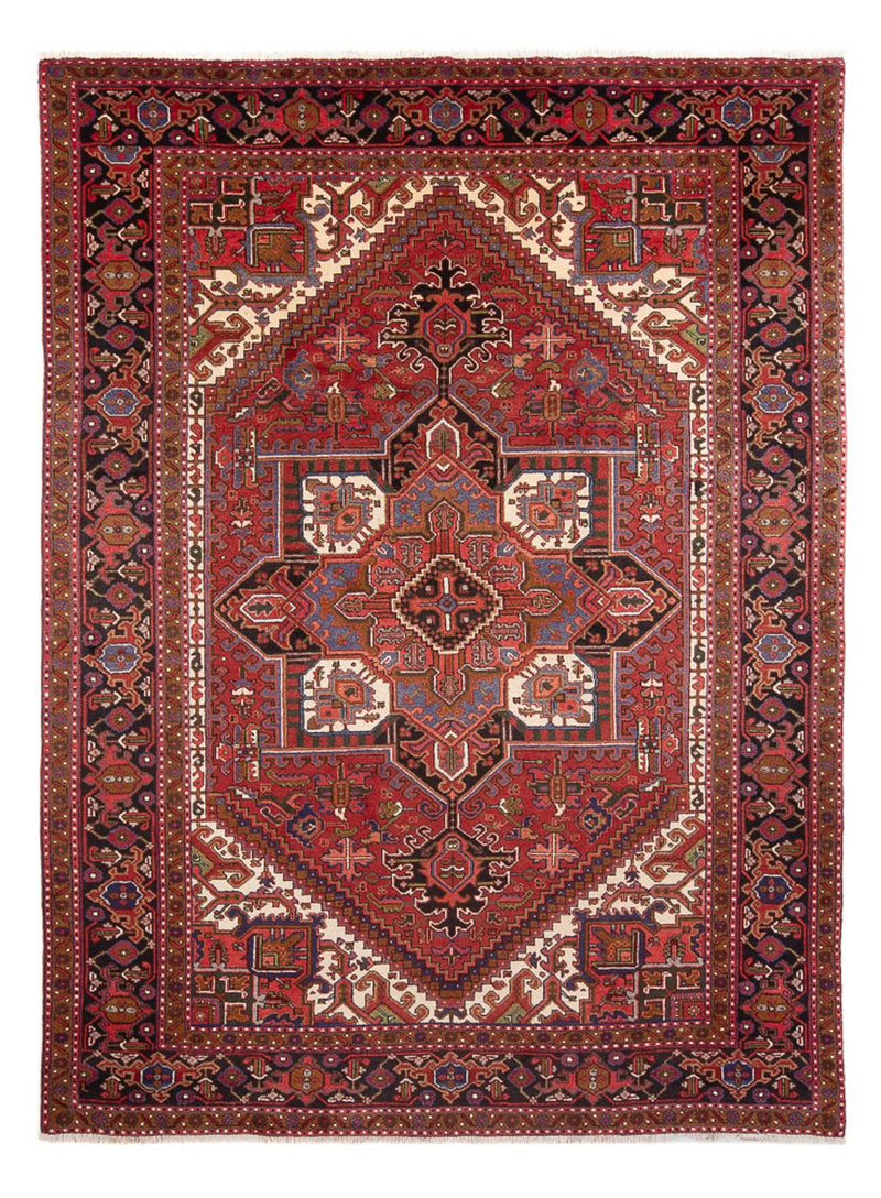 Heriz Teppich 243x340cm - Perserteppich - rot