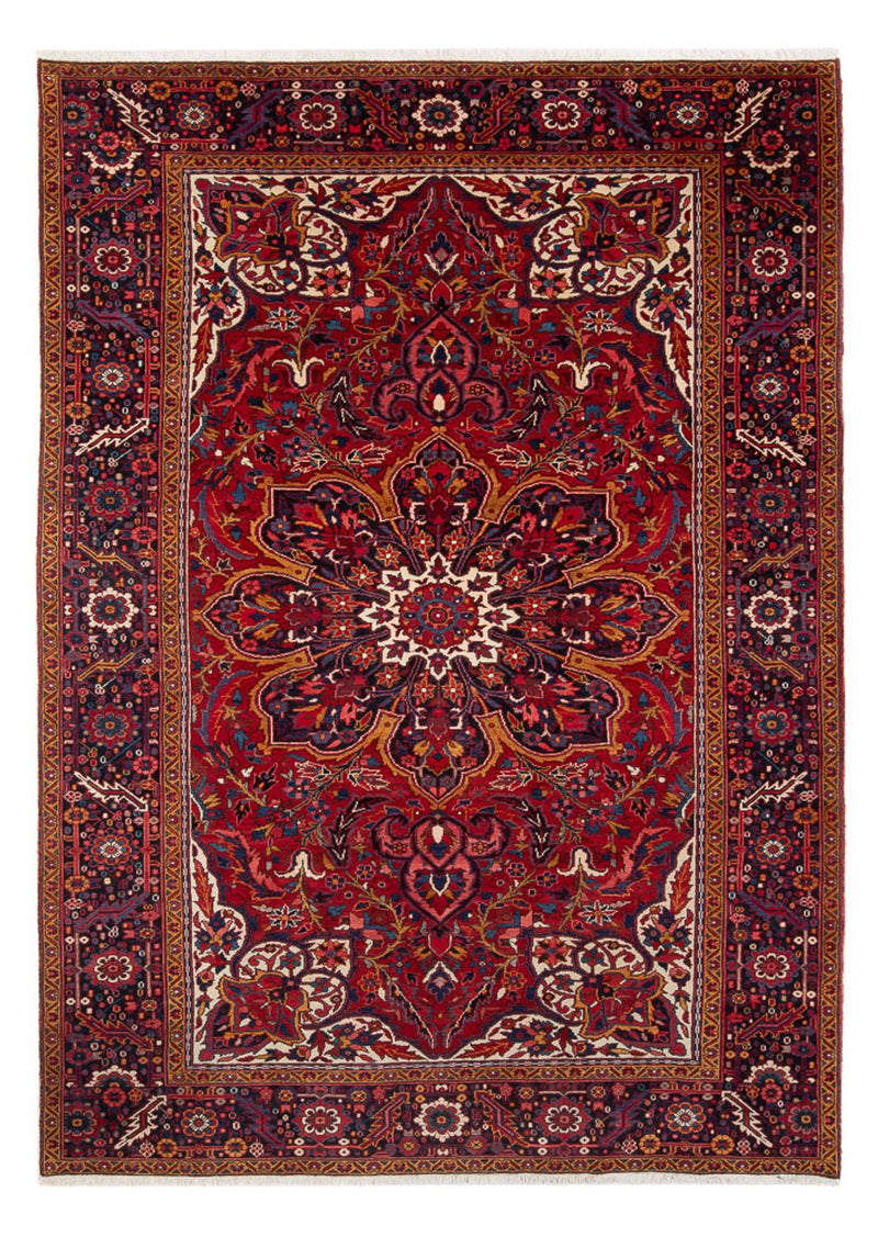 Heriz Teppich 245x347cm - Perserteppich - rot