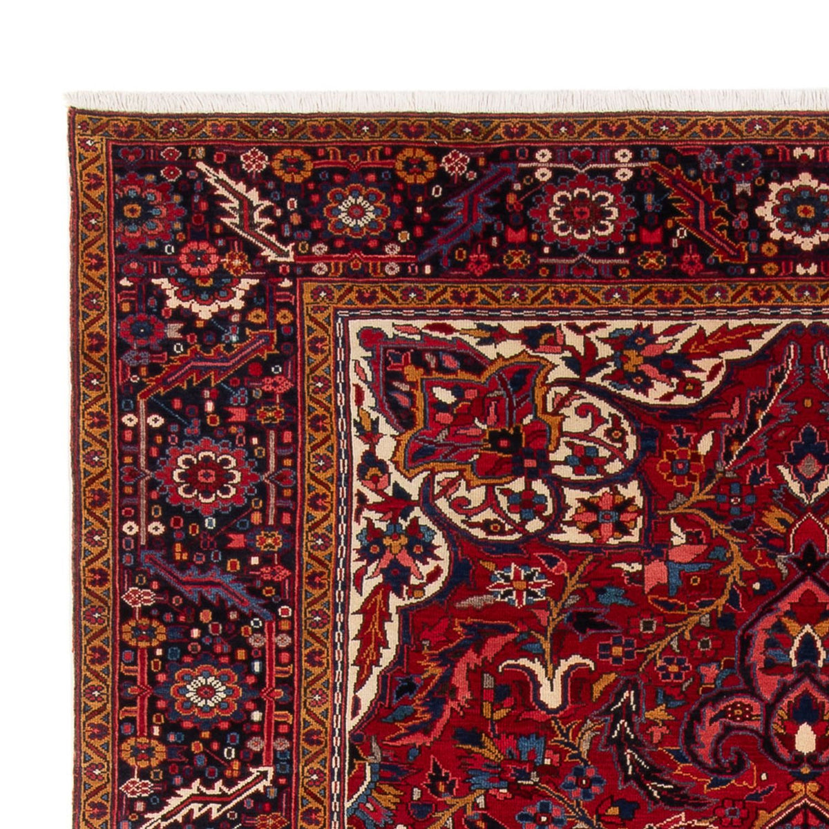 Heriz Teppich 245x347cm - Perserteppich - rot