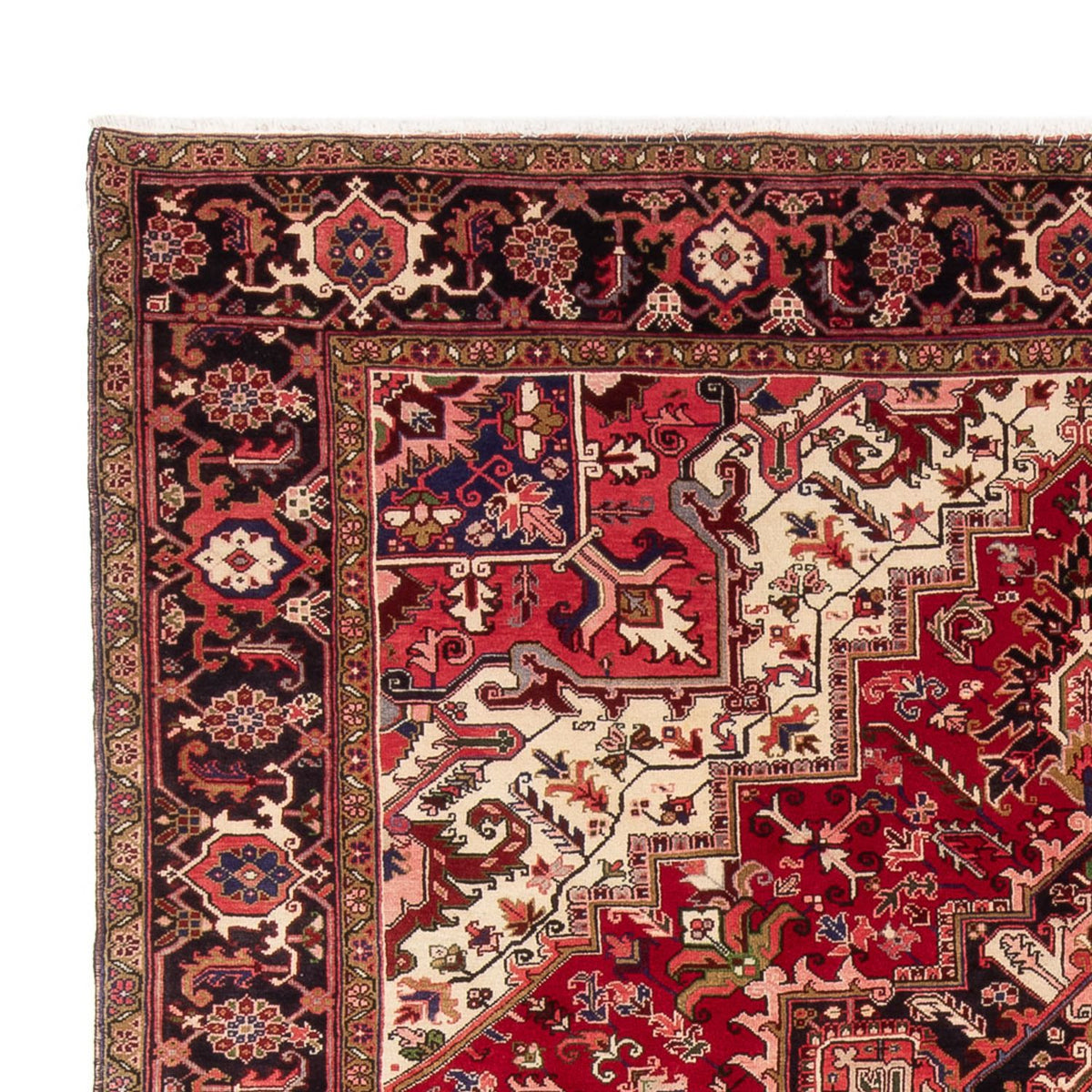 Heriz Teppich 251x353cm - Perserteppich - rot