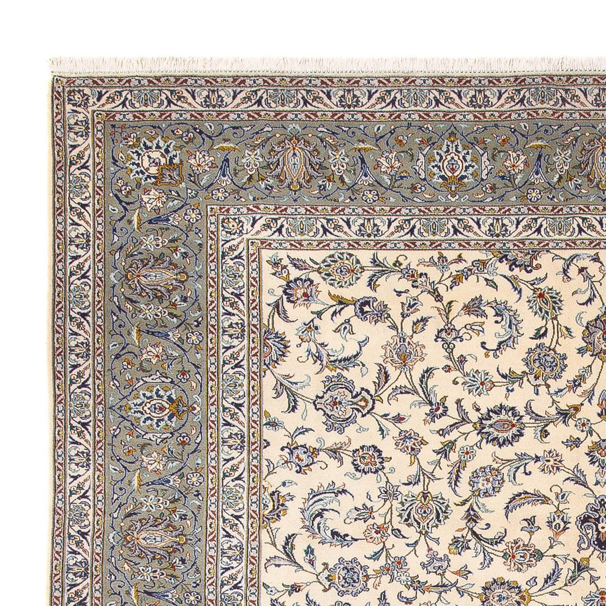 Keshan Teppich 307x418cm - Perserteppich - creme